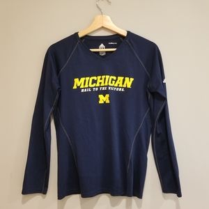 University of Michigan Adidas Long Sleeve